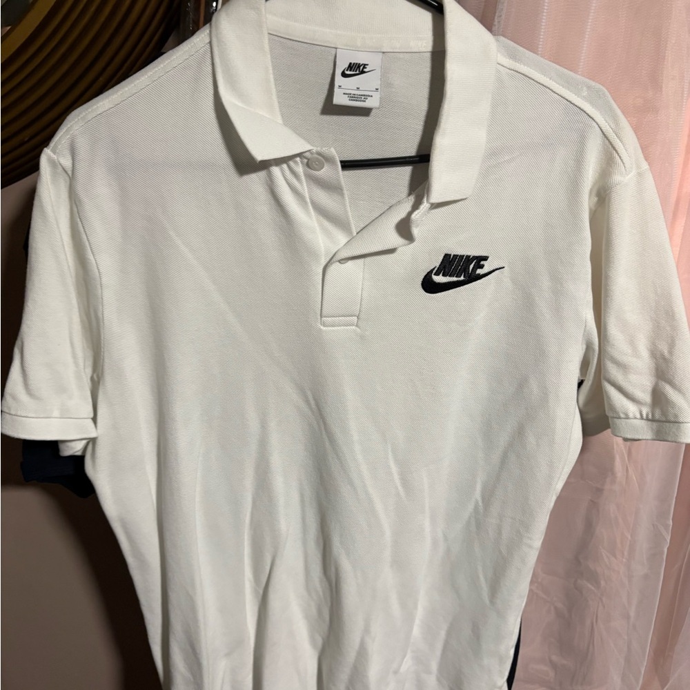 Nike Men's Classic White Polo Shirt